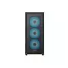 PC Power Crystal Mesh V3 Mid-Tower Desktop Gaming Case (Black)-2