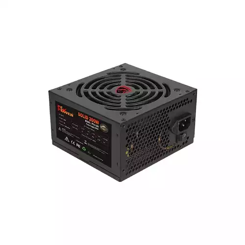 PC Power PS-S-200 200W ATX Non Modular Power Supply (Black)