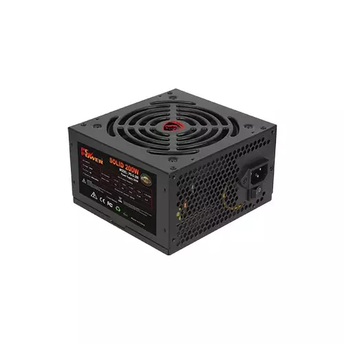 PC Power PS-S-200 200W ATX Non Modular Power Supply (Black)