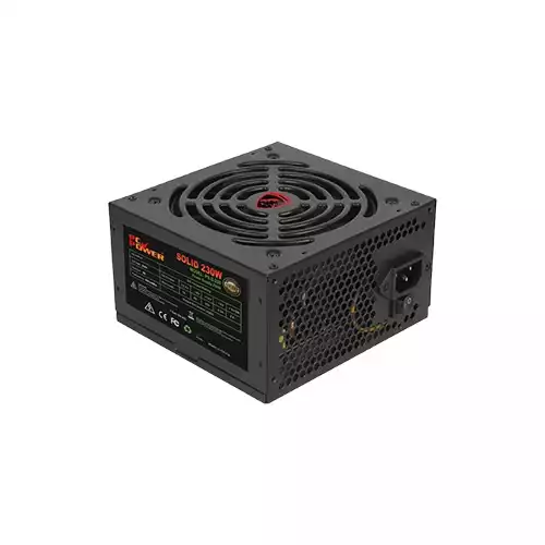 PC Power PS-S-230 230W ATX Non Modular Power Supply (Black)