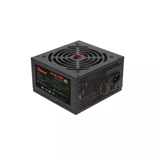 PC Power PS-S-230 230W ATX Non Modular Power Supply (Black)