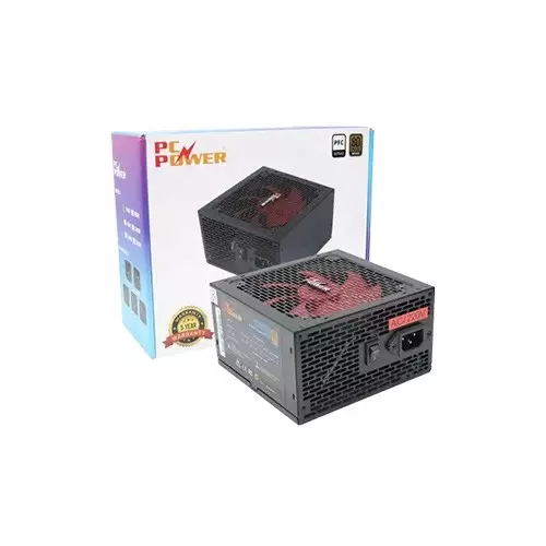 PC Power PP-350W 350W 80+ Bronze Gaming Power Supply Black
