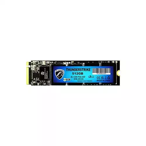 Pc Power Thunderstriker 512GB PCIe Gen3x4 NVMe M.2 Internal SSD