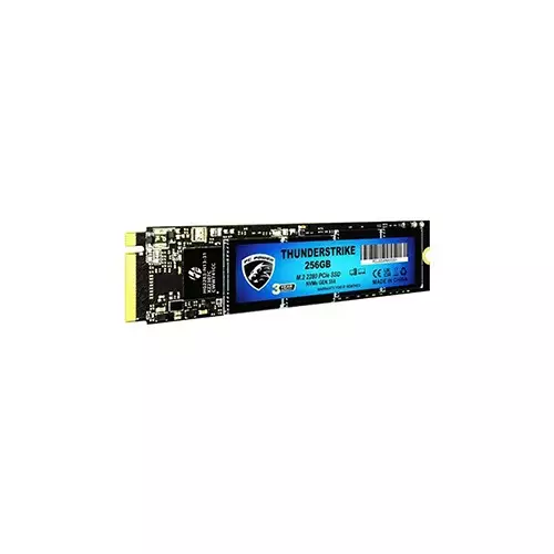 Pc Power Thunderstriker 256GB PCIe Gen3x4 NVMe M.2 Internal SSD - 1