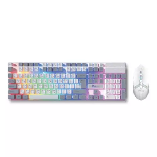 PC Power KMO2W Wired Keyboard & Mouse Gaming Combo