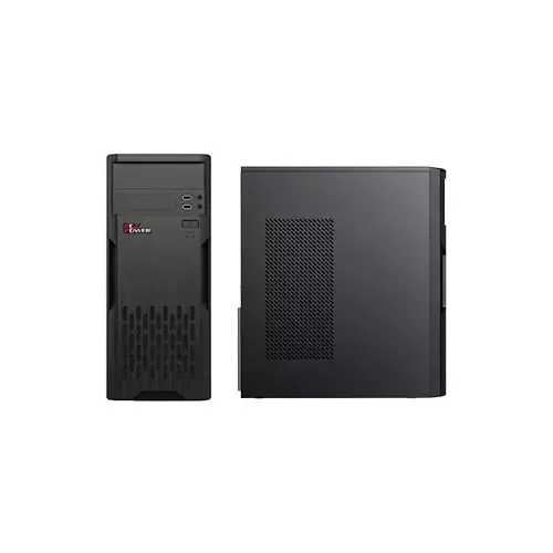 PC Power PC404 Mid Tower ATX Case With Power Supply-1