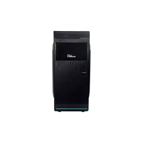 PC POWER 180G-2Ux3.0 MID TOWER Micro-ATX DESKTOP CASE WITH POWER SUPPLY