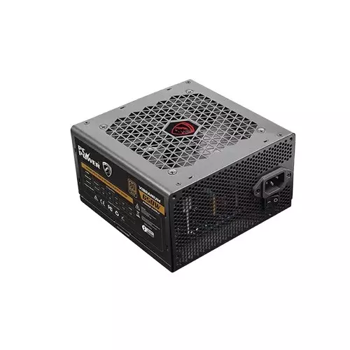 Pc Power Vibranium PS-V-650-B 650W Full Modular 80 Plus Bronze Certified Gaming Power Supply (Black)-1