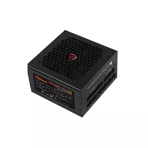 Pc Power Vibranium PS-V-750-G 750W Full Modular 80 Plus Gold Certified Gaming Power Supply (Black)