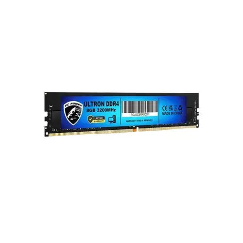 Pc Power Ultron 8GB DDR4 3200MHz CL22 Desktop RAM-1