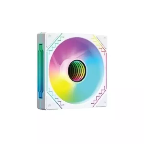 Pc Power IRISH INFINITY F40 4 In 1 ARGB Cooling White Case Fan