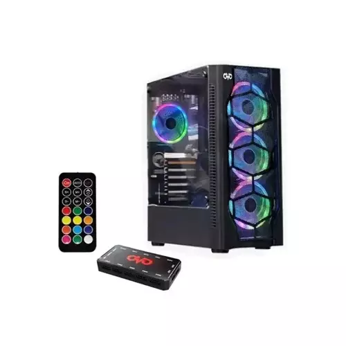 OVO E-335D ARGB MID-TOWER GAMING CASE With Remote Controller