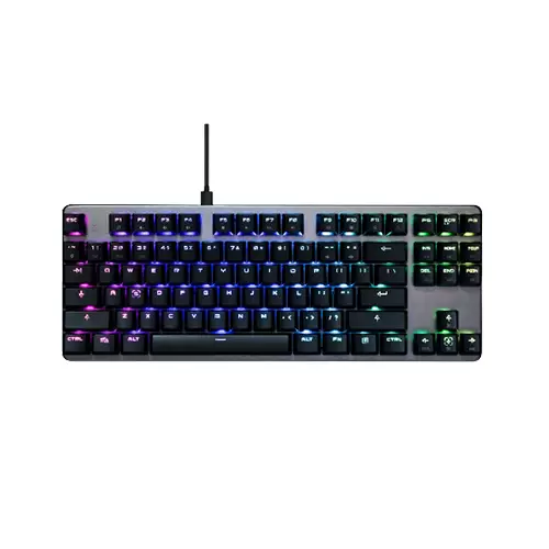 TECWARE PHANTOM L LOW PROFILE HOTSWAPPABLE MECHANICAL KEYBOARD (Red,Brown,Blue Switch)