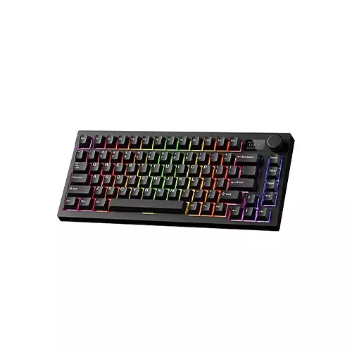 Tecware Spectre 75 Gasket Mounted Mechanical Keyboard with LCD Display (Black)