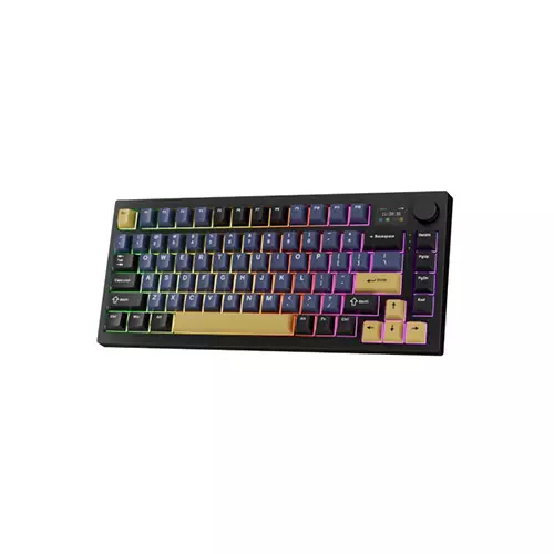 Tecware Spectre 75 Gasket Mounted Mechanical Keyboard with LCD Display (Ocean Gold) - 2