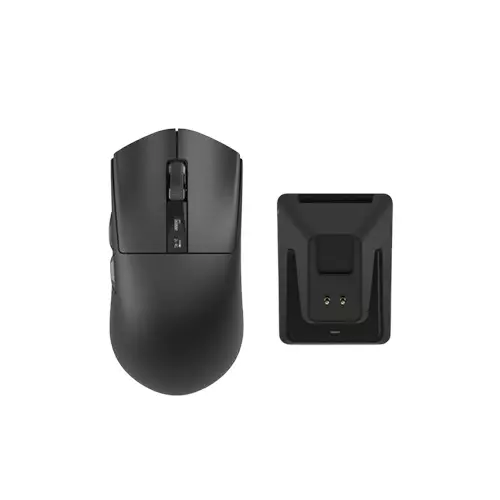 Tecware EX1 Tri-Mode Wireless Lightweight Gaming Black Mouse with RGB Charging Dock-1