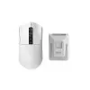 Tecware EX1 Tri-Mode Wireless Lightweight Gaming White Mouse with RGB Charging Dock-1