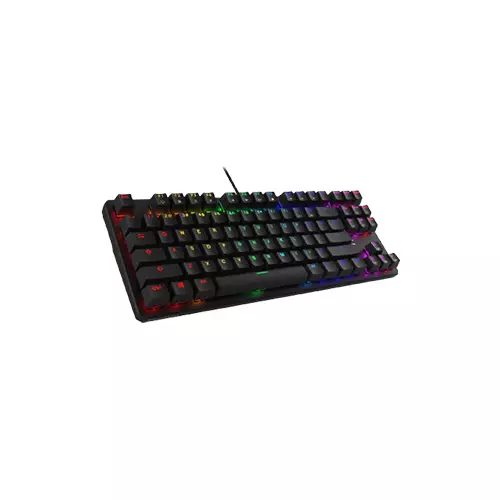 TECWARE PHANTOM RGB TENKEYLESS HOTSWAPPABLE MECHANICAL KEYBOARD (Orange Switch) - 1