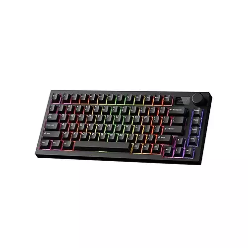 Tecware Spectre 75 Gasket Mounted Mechanical Keyboard with LCD Display (Black)