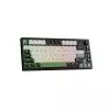 Tecware Tri-Tone PBT Keycaps 81 Keys Mechanical Keyboard - Frosty Forest-2