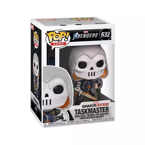 AVENGERS GAMERVERSE - TASKMASTER WITH SWORD AND SHIELD POP FIGURE