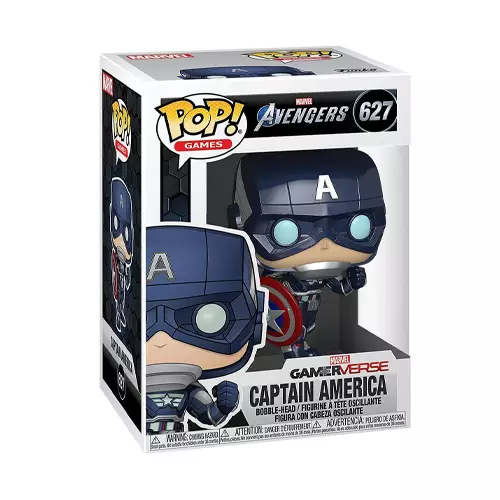 AVENGERS GAMERVERSE - CAPTAIN AMERICA POP FIGURE