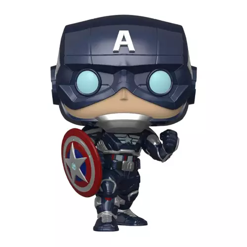 AVENGERS GAMERVERSE - CAPTAIN AMERICA POP FIGURE-gallery-1