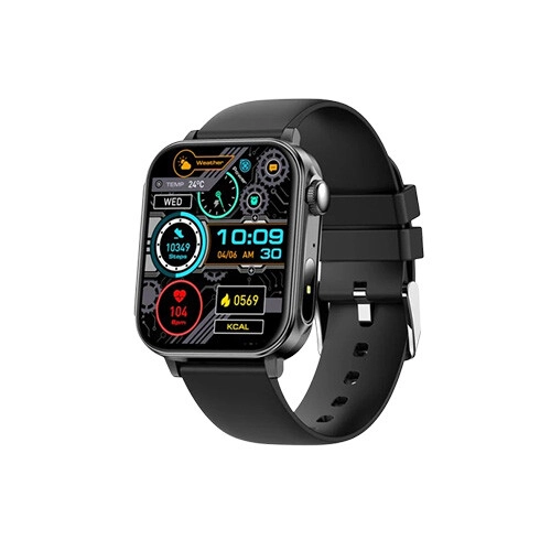 COLMI P80 1.85-inches Bluetooth IPS Smartwatch (Black)