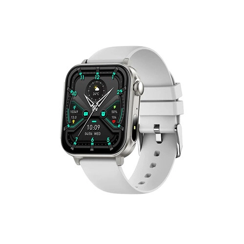COLMI P80 1.85-inches Bluetooth IPS Smartwatch (Silver)