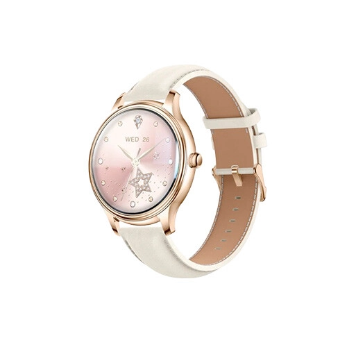 COLMI L28 1.32-inch AMOLED Bluetooth Calling Smartwatch (Gold)