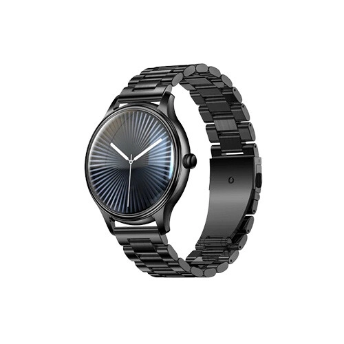 COLMI L28 1.32-inch AMOLED Stainless steel Smartwatch (Black)
