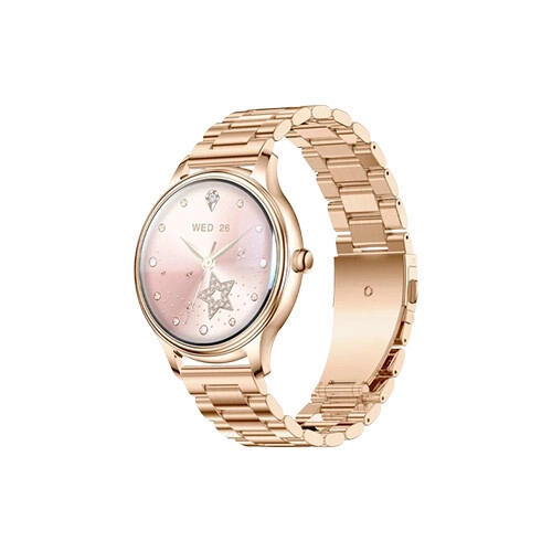 COLMI L28 1.32-inch AMOLED Stainless steel Smartwatch (Gold)