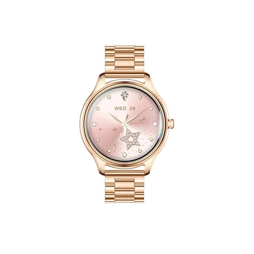 COLMI L28 1.32-inch AMOLED Stainless steel Smartwatch (Gold) - 1