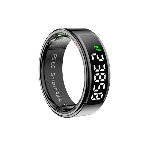 COLMI R12 Waterproof Bluetooth Smart Ring (Black) - 1