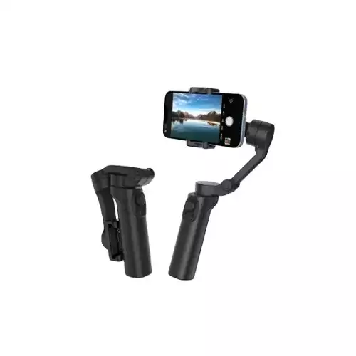 F5 Plus 3-Axis Smartphone Handheld Folding Gimbal stabilizer with lightweight 3-axis