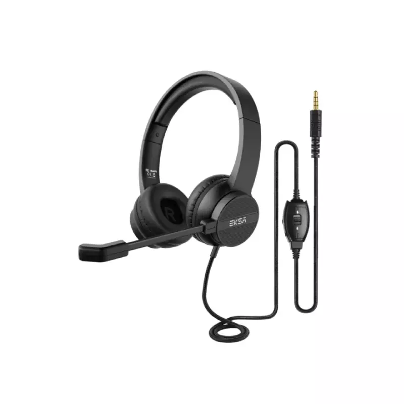 EKSA H12 3.5MM WIRED TELECOM HEADSET-gallery-1