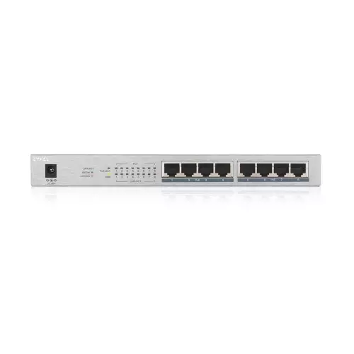 ZYXEL GS1008HP 8-PORT GBE UNMANAGED POE SWITCH-gallery-1