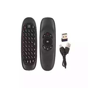 SMART SEH-AM124S 2.4GHz Wireless Air Mouse with QWERTY Keyboard & Gyroscope