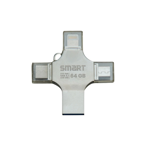 SMART SuperFast SM8 64GB  4-in-1 USB 3.1 Pen Drive