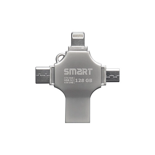 SMART SuperFast SM8 128GB 4-in-1 USB 3.1 Pen Drive