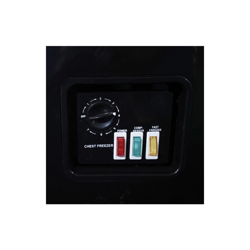 SMART SER-150CS 150 Ltr Glass Door Deep Freezer - 3