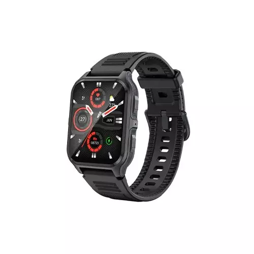 COLMI P73 1.9-Inch Display Bluetooth Calling Smart Watch (Black)