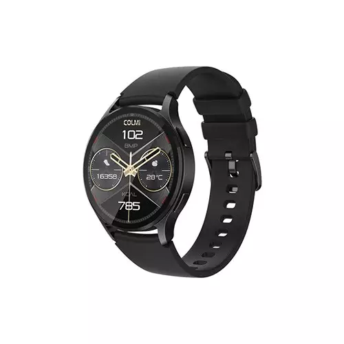 COLMI i28 Ultra 1.43-Inch Display Bluetooth Calling Smart Watch (Black)