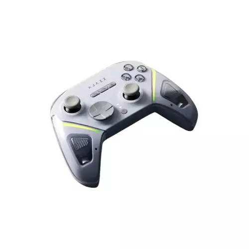 Ajazz GP100 Tri-mode Gamepad with charging dock (White)-gallery-1