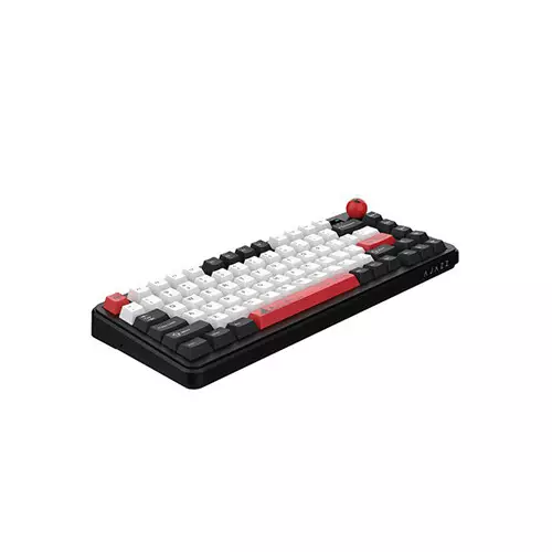 Ajazz AK820 MAX Plus Tri-Mode Mute Switch Mechanical Keyboard with Display (Black Shark Red)-gallery-3