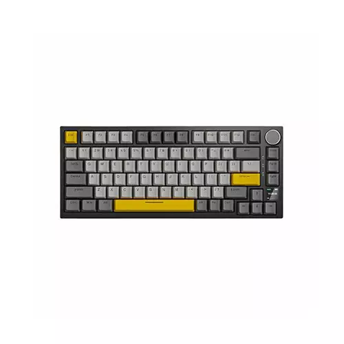 Ajazz AK820 Pro 75% Gasket-mounted Tri-mode Mechanical Keyboard (Blue Switch)-gallery-1