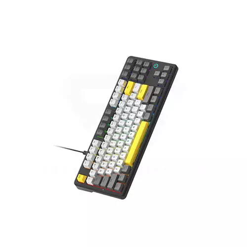 AJAZZ AK870 V2 Wired Mechanical Keyboard - Stray Night Grey (Flying Fish Switch)-gallery-1