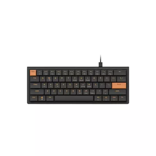AJAZZ NKL61 Wired Low Profile Mechanical Keyboard (Red Switch)