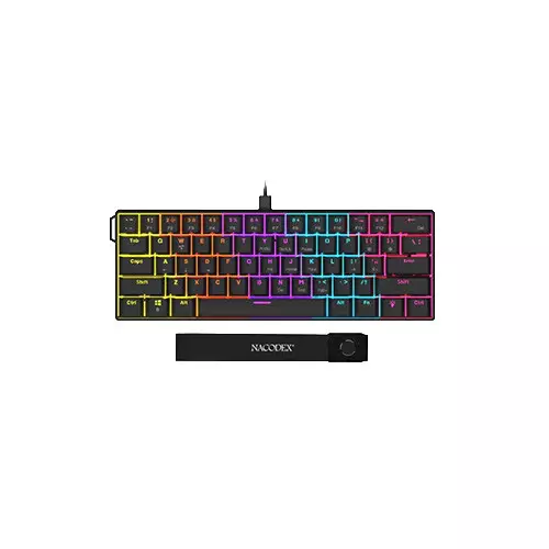 AJAZZ NK61 Wired Mechanical Gaming Keyboard-Black