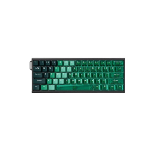 Ajazz ALUX 60 ultra HE Aluminum Keyboard(Transparent Green)